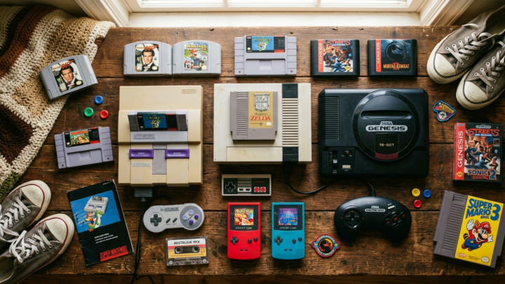 Vintage gaming-samlinger: Fra Commodore til moderne klassikere